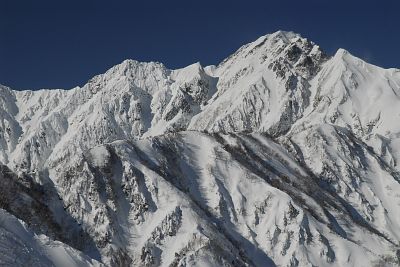 白馬村　遠見尾根　五竜岳2/3