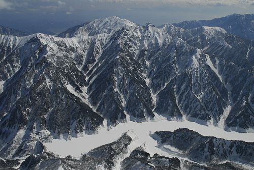 だいかんぽう上空より　黒部ダム2/20