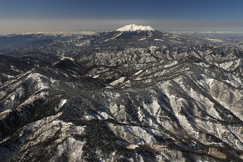 御嶽山と木曽の山々2/26-1