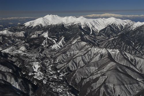 乗鞍岳と白山2/26-1