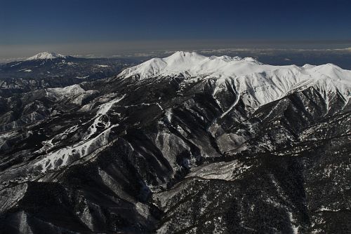 乗鞍岳と御嶽山2/26