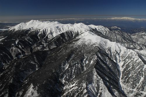 乗鞍岳と白山2/26-2