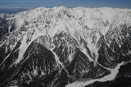 穂高連峰と奥上高地2/26