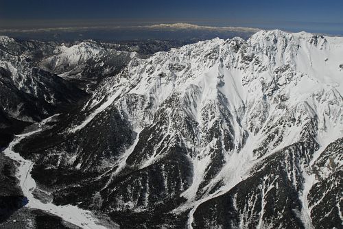 北穂高岳と上高地2/26